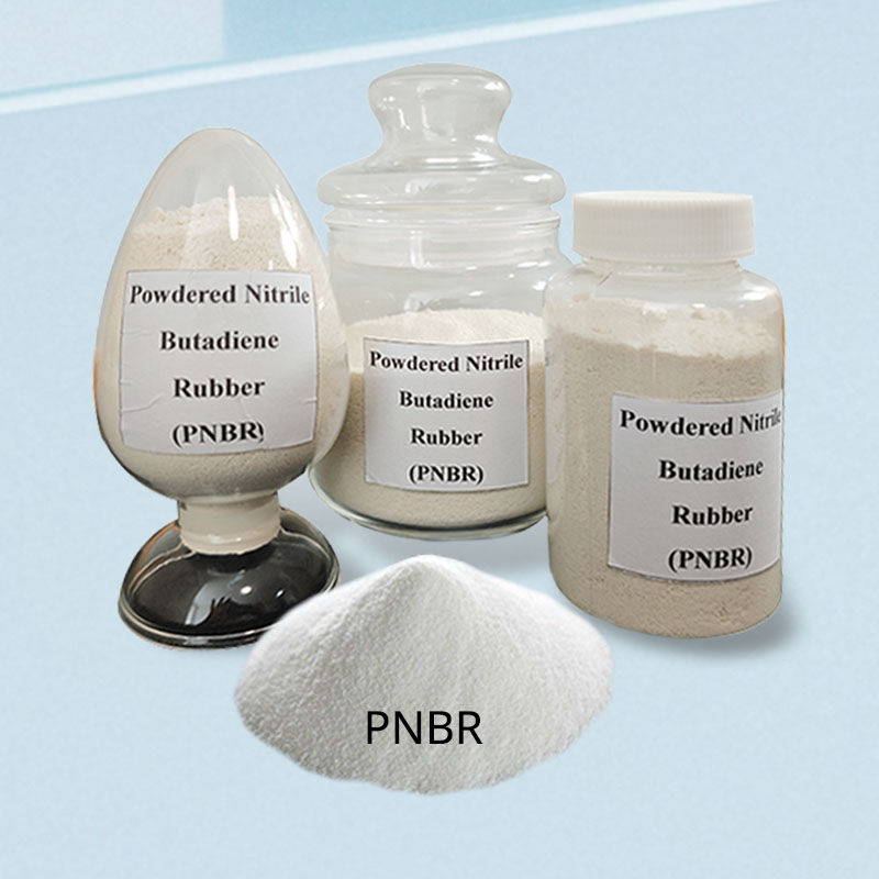 Gepoederd nitrilrubber